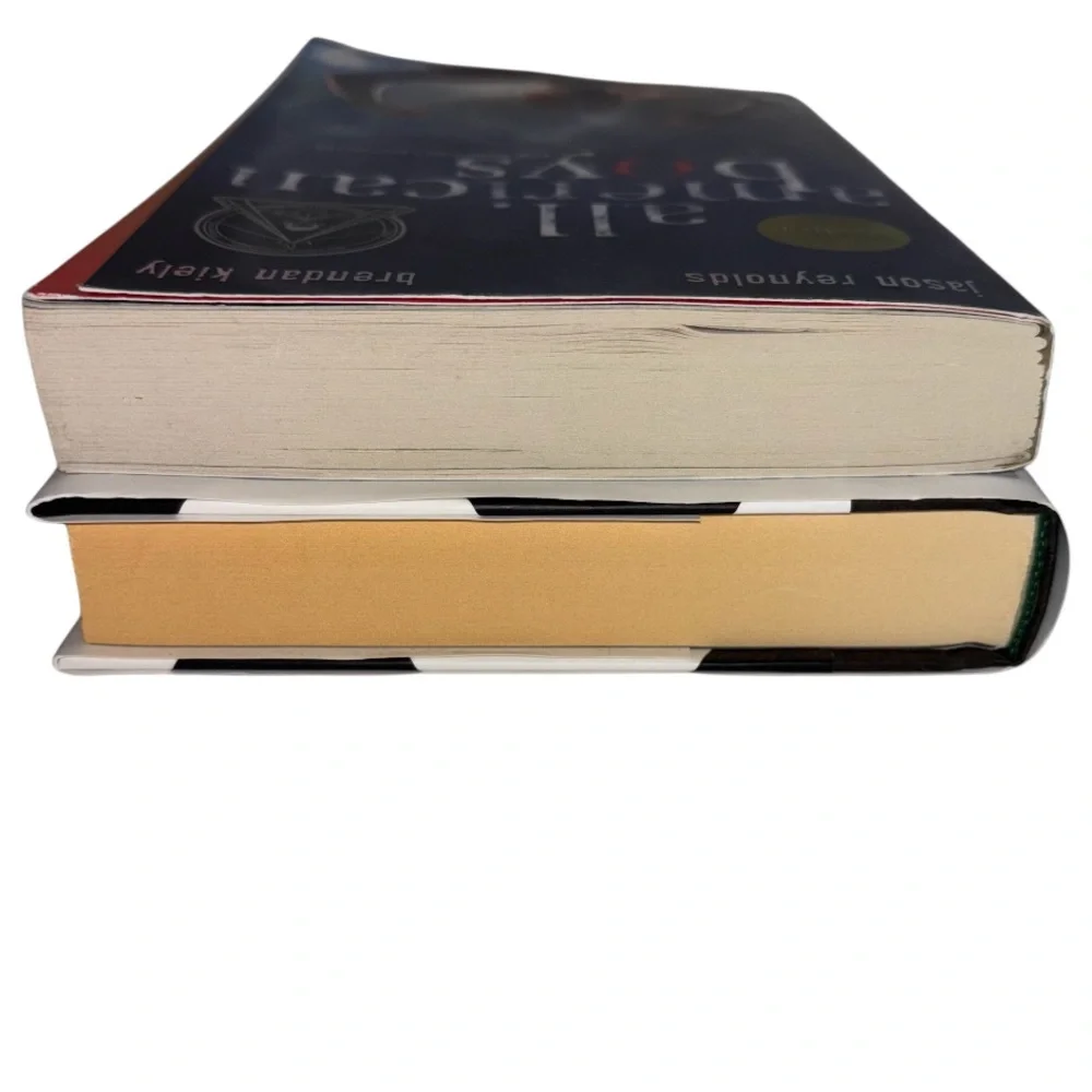 All American Boys Paperback and Booked Hardcover Books Middle School Reading